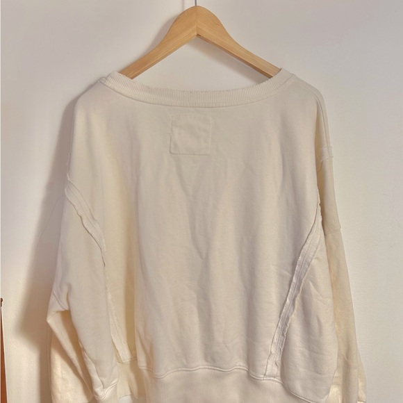 American Eagle Oversized Bug Hug Sweatshirt Size XS - Picture 2 of 6